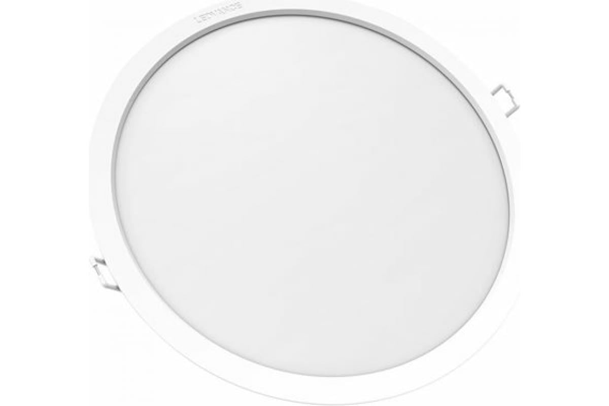 Светильник светодиодный LEDVANCE DOWNLIGHT ECOCLASS DL 865 WT 24Вт 2280лм 6500К IP44