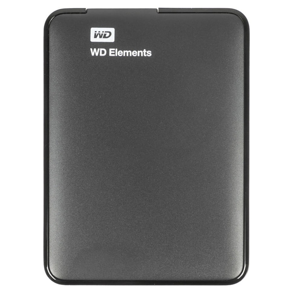 Внешний HDD 2.5" Western Digital Elements Portable, 2TB, USB 3.2 Gen 1 Type-A, 5400 rpm, черный
