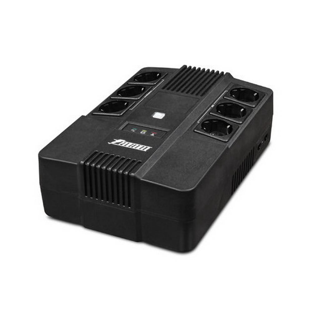 Источник бесперебойного питания Powerman BRICK 600 / 600 ВА / 360 Вт / 6 x CEE 7 (евророзетка)