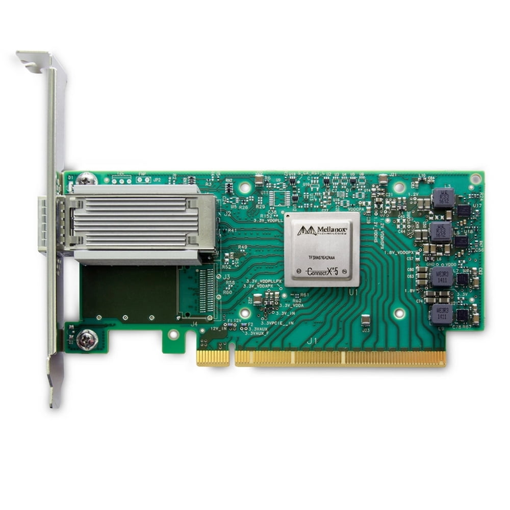Сетевая карта MELLANOX ConnectX®-5 EN network interface card, 100GbE single-port QSFP28, PCIe3.0 x16, tall bracket, ROHS R6