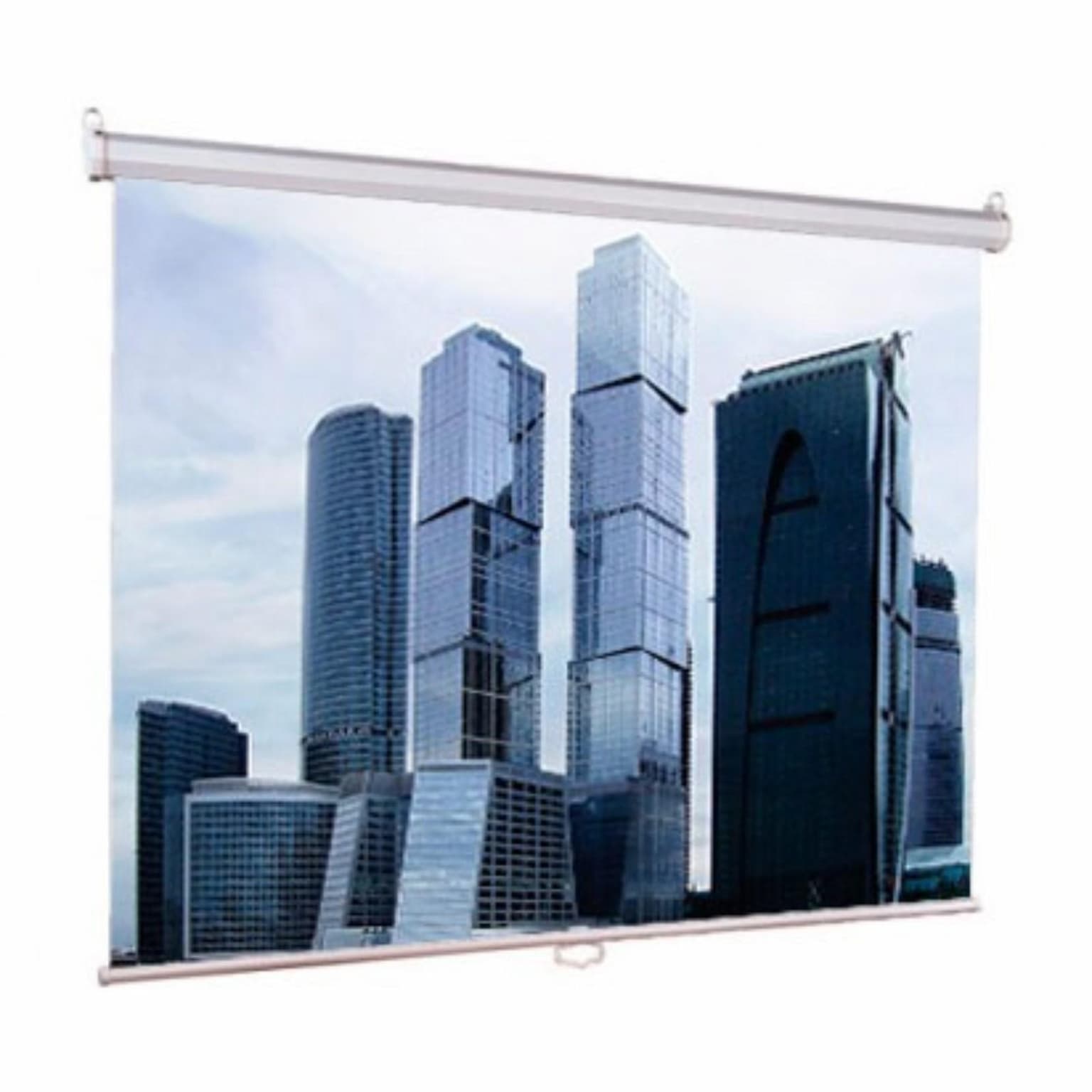 Экран Lumien 200x200 см Eco Picture LEP-100103 1:1 настенно-потолочный рулонный