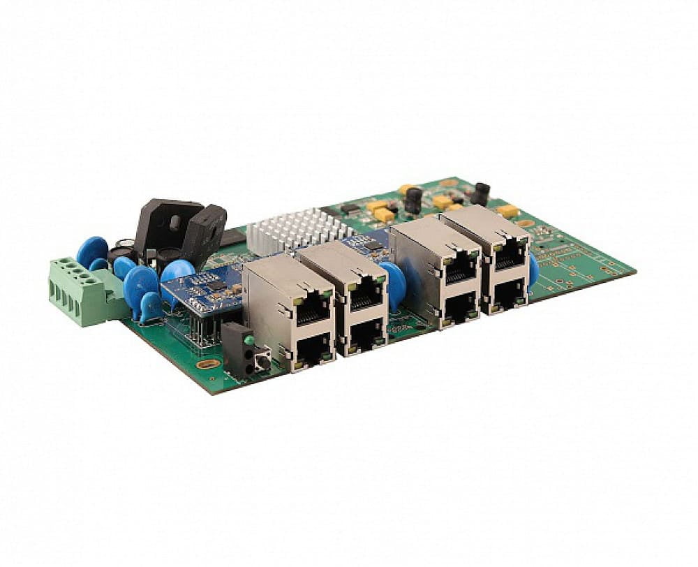 Коммутатор OSNOVO SW-84804/L(800W), 48×1 Гбит/с PoE + 4×1 Гбит/с SFP, управляемый