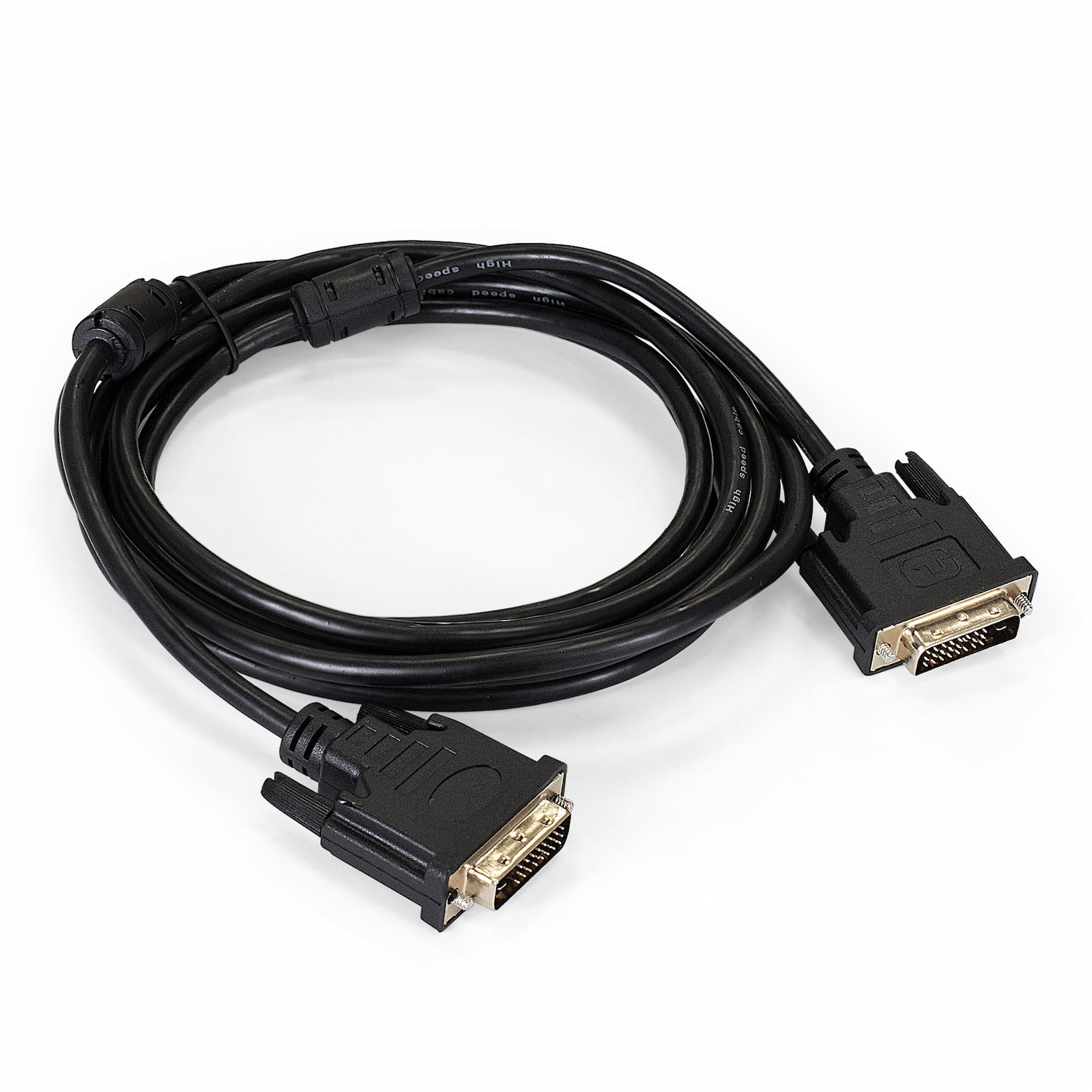 Кабель ExeGate EX191095RUS DVI dual link (25M-25M) 3м ExeGate, 2 фильтра, позолоченные контакты