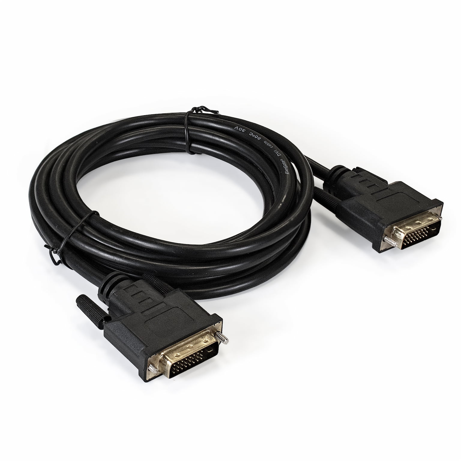 Кабель DVI dual link (25M-25M) 3м ExeGate, позолоченные контакты