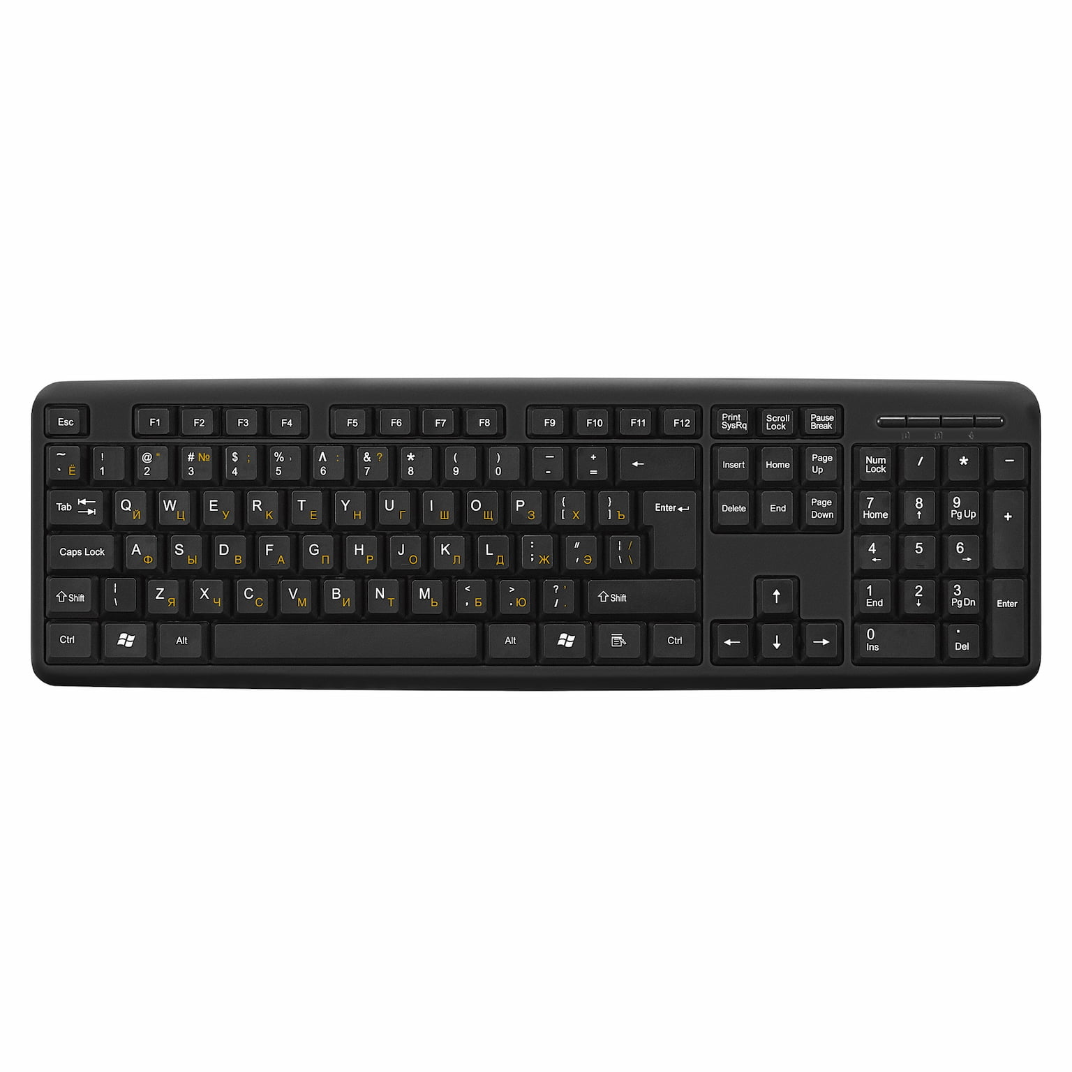 Клавиатура проводная ExeGate Professional Standard LY-405 (EX287138RUS), USB, черный