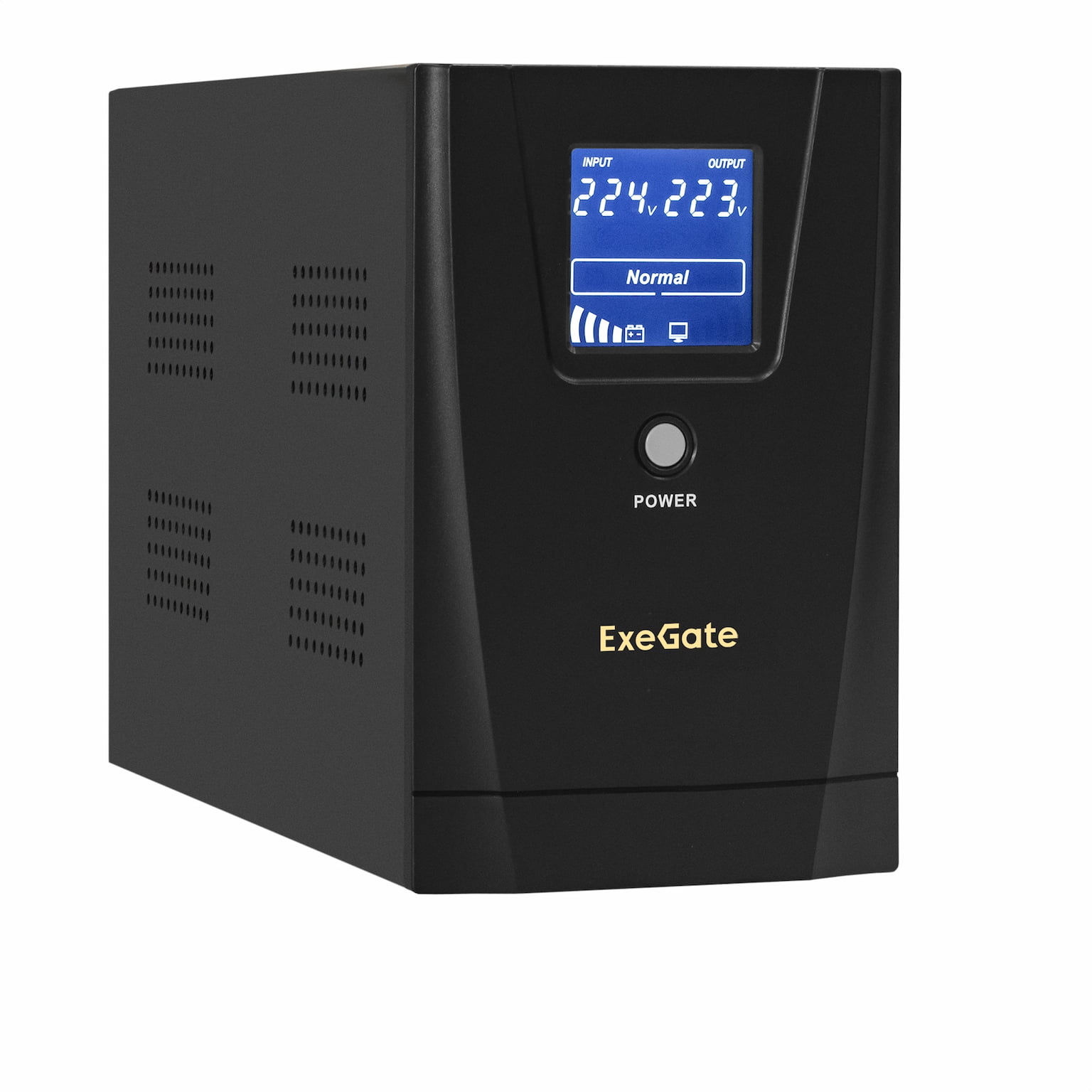Источник бесперебойного питания ExeGate SpecialPro Smart LLB-2000.LCD.AVR.4C13.RJ.USB / 2000 ВА / 1200 Вт / 4 x IEC 320 C13