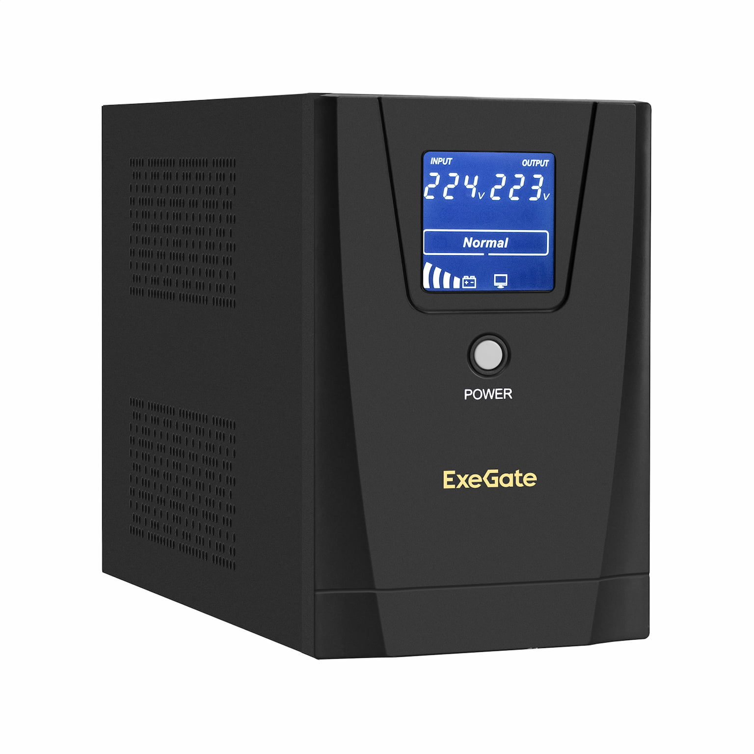 Источник бесперебойного питания ExeGate EX292799RUS SpecialPro Smart LLB-1500.LCD.AVR.2SH.3C13 1500VA/950W, LCD, AVR, 2*Schuko+3*C13, съемн.кабель, металлический корпус, черный