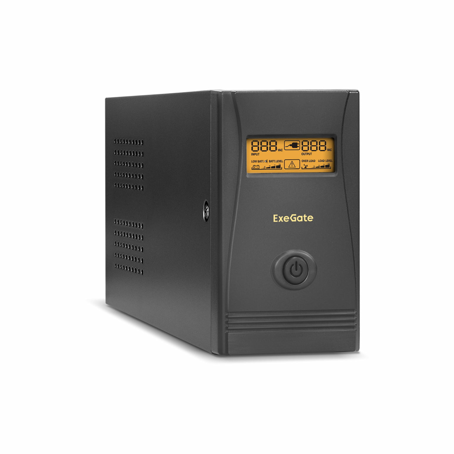 Источник бесперебойного питания ExeGate Power Smart ULB-850.LCD.AVR.C13.RJ.USB / 850 ВА / 480 Вт / 4 x IEC 320 C13