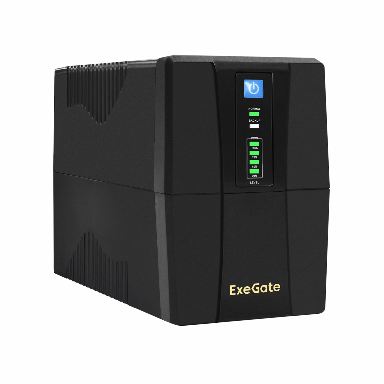 Источник бесперебойного питания ExeGate Power Back BNB-1000.LED.AVR.4C13 / 1000 ВА / 550 Вт / 4 x IEC 320 C13