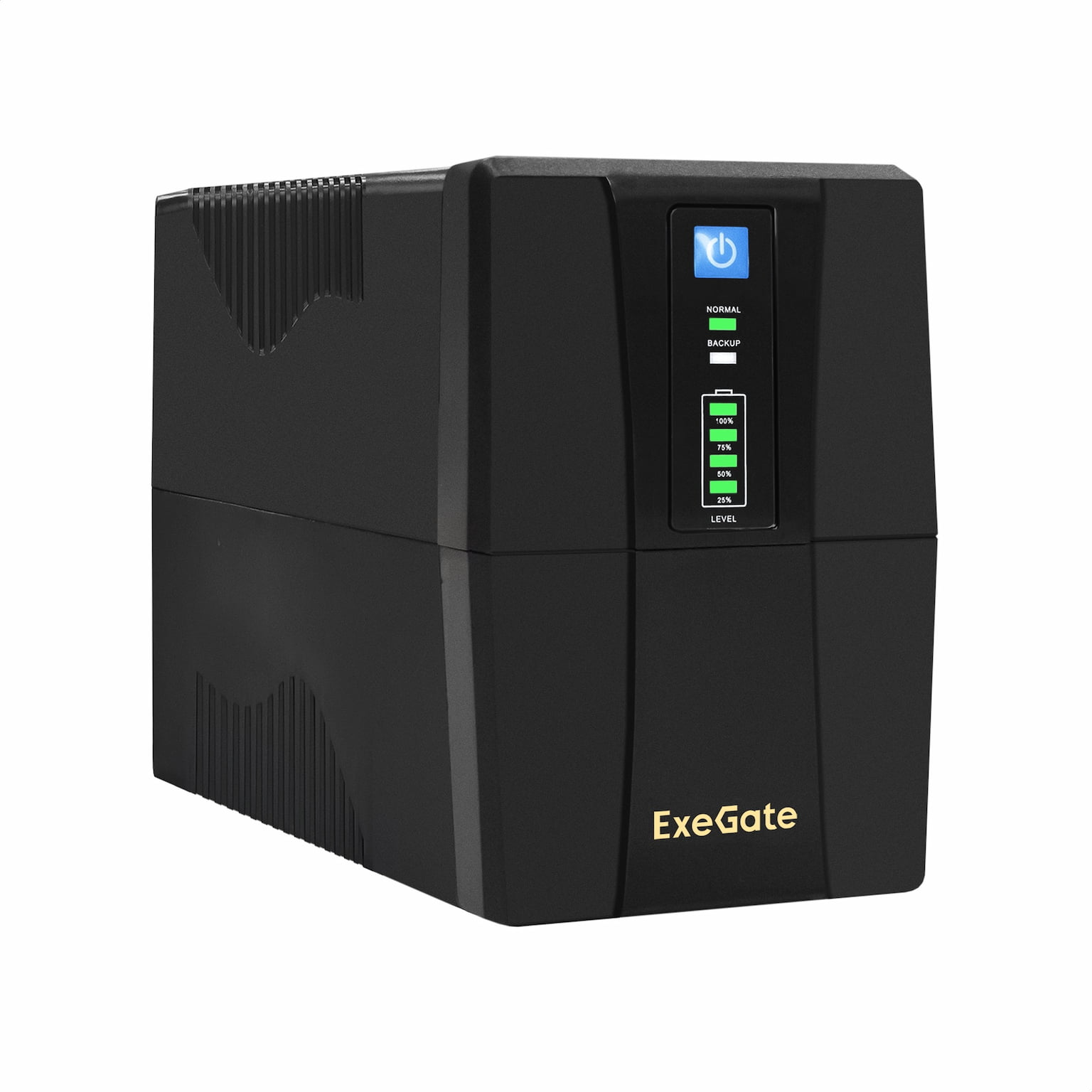 Источник бесперебойного питания ExeGate SpecialPro UNB-600.LED.AVR.2SH.RJ.USB / 600 ВА / 360 Вт / 2 x CEE 7 (евророзетка)
