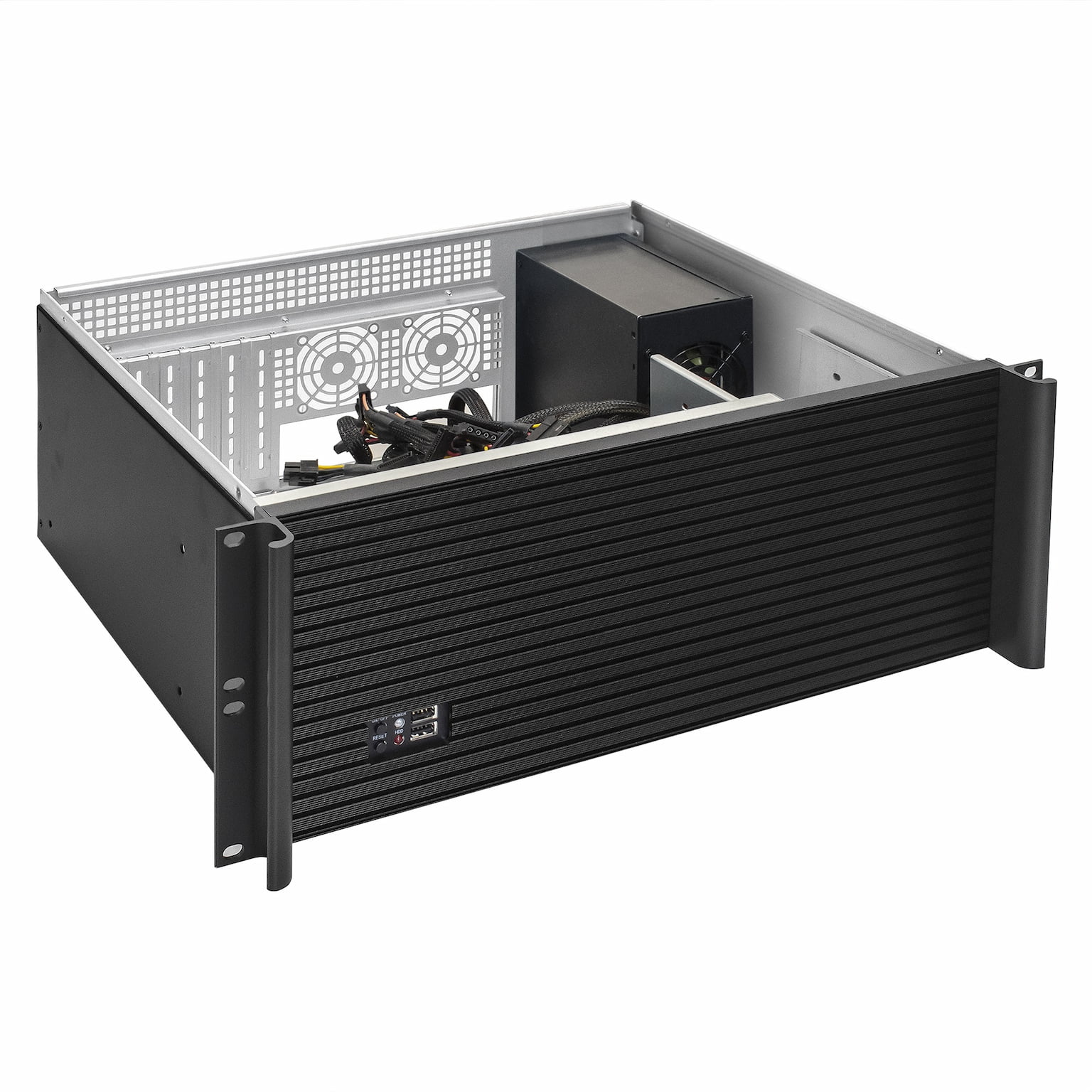 Серверный корпус ExeGate Pro EX293208RUS 4U390-05 (RM 19", высота 4U, глубина 390, БП 500RADS, USB)