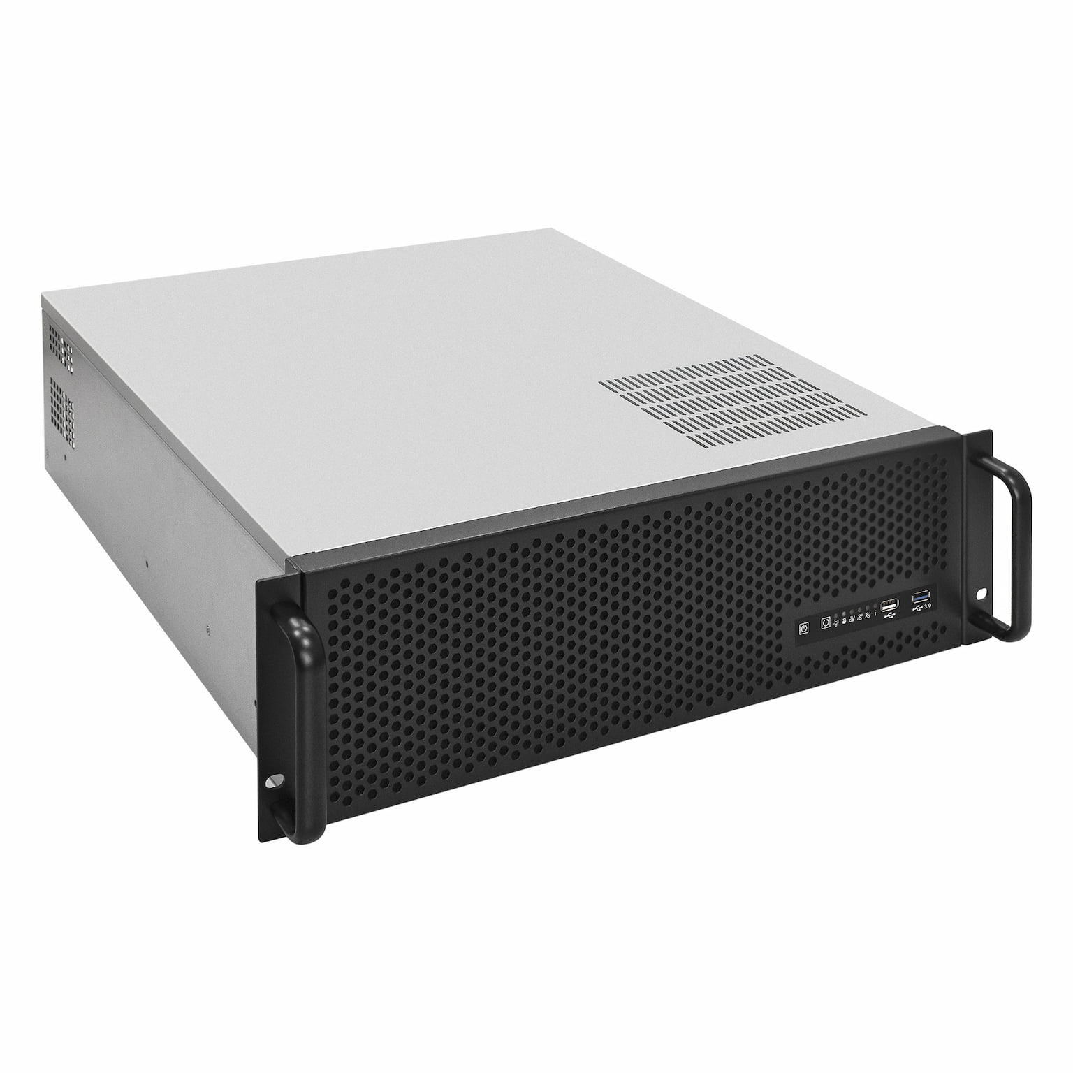 Серверный корпус ExeGate EX293913RUS Pro 3U450-09 (RM 19", высота 3U, глубина 450, БП 1100RADS, USB)