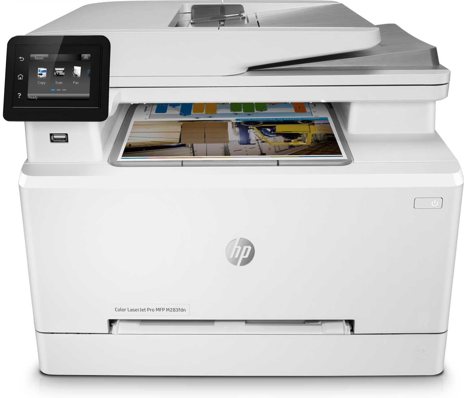 МФУ лазерное HP Color LaserJet Pro M282nw (7KW72A), A4, цветной, печ. до 21 стр/мин., скан. до 26 стр/мин. (ч/б) 22 стр/мин. (цвет), 600 x 600 dpi (печать) 1200x1200dpi (скан.), USB, RJ-45, Wi-Fi, Air Print, Mopria
