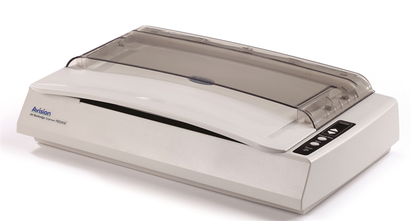 Сканер Avision FB2280E, планшетный, A4, CCD, 600x600 dpi, USB 2.0, для сканирования книг