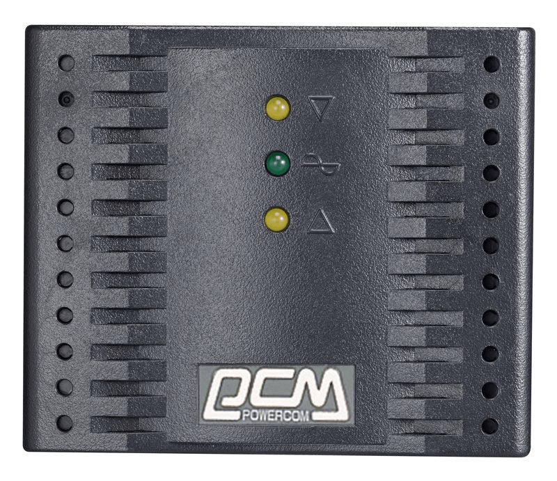 Стабилизатор напряжения Powercom TCA-2000 1000Вт 2000ВА черный