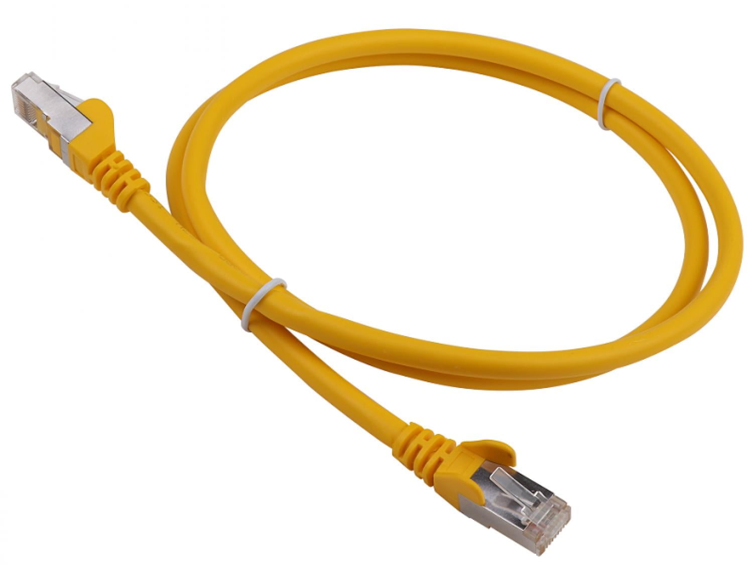 Патч-корд Lanmaster FTP, вилка RJ-45, вилка RJ-45, кат.6А, LSZH, 2м, желтый lan-pc45/s6a-2.0-yl