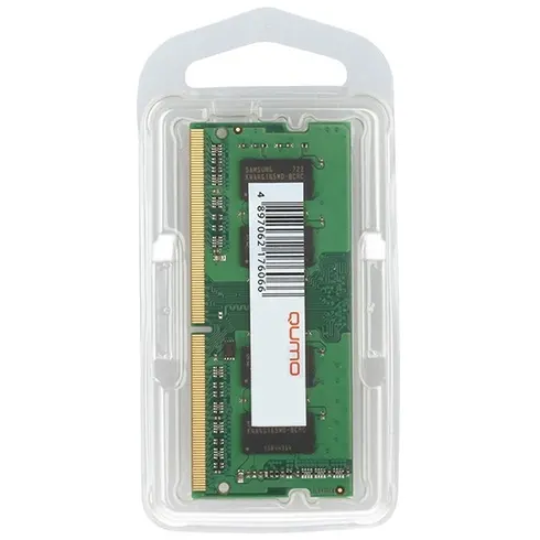 Оперативная память Qumo, DDR4, 8GB (1x8GB), 3200MHz, CL22, SO-DIMM