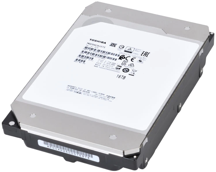 Жесткий диск Toshiba HDD SAS 16Tb 3.5" Server 7200 12Gbit/s 512Mb