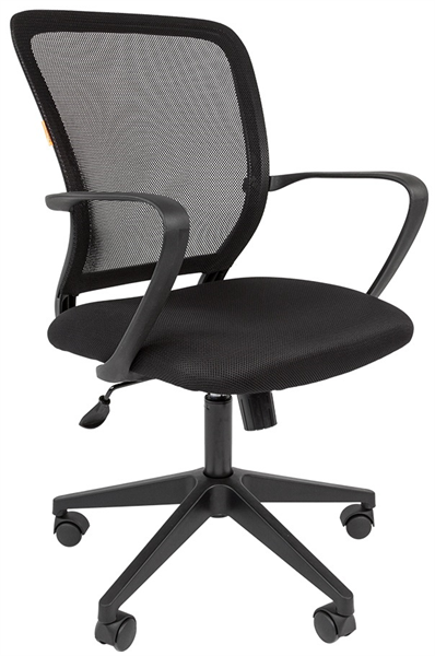 Кресло офисное Chairman 698 TW-01 черный, Россия