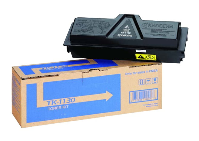 Картридж лазерный Kyocera TK-1130 (1T02MJ0NL0/1T02MJ0NLC) черный для FS-1030MFP/DP/1130MFP, M2030dn/PN/M2530dn 3000 стр.