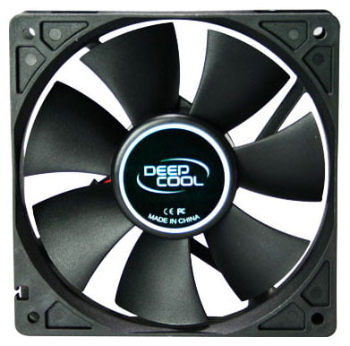 Вентилятор для корпуса DEEPCOOL XFAN 120 черный, 120 мм, 1300 об/мин, 23.7 дБ, 3 pin