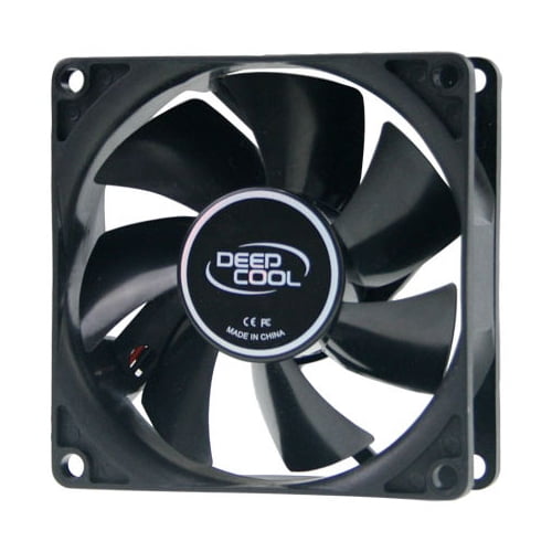 Вентилятор для корпуса DEEPCOOL XFAN 80 черный, 80 мм, 1800 об/мин, 20.3 дБ, Molex