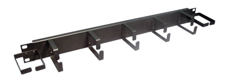 Органайзер TWT (TWT-ORG1U-5V2H) 19" 1U 5 колец + 2 боковых