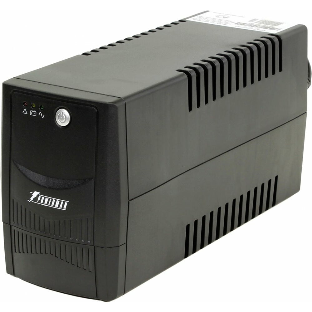 Источник бесперебойного питания Powerman Back Pro 650 / 650 ВА / 360 Вт / 2 х CEE 7 (евророзетка)
