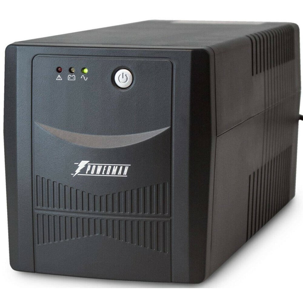 Источник бесперебойного питания Powerman Back Pro ИБП 1050/UPS Line-interactive 600W/1050VA (530183)