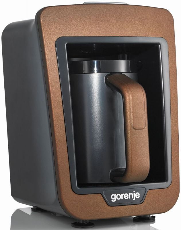 Кофеварка Gorenje ATCM730T медный/черный, исп. кофе - молотый, 0.27 л, 730 Вт.