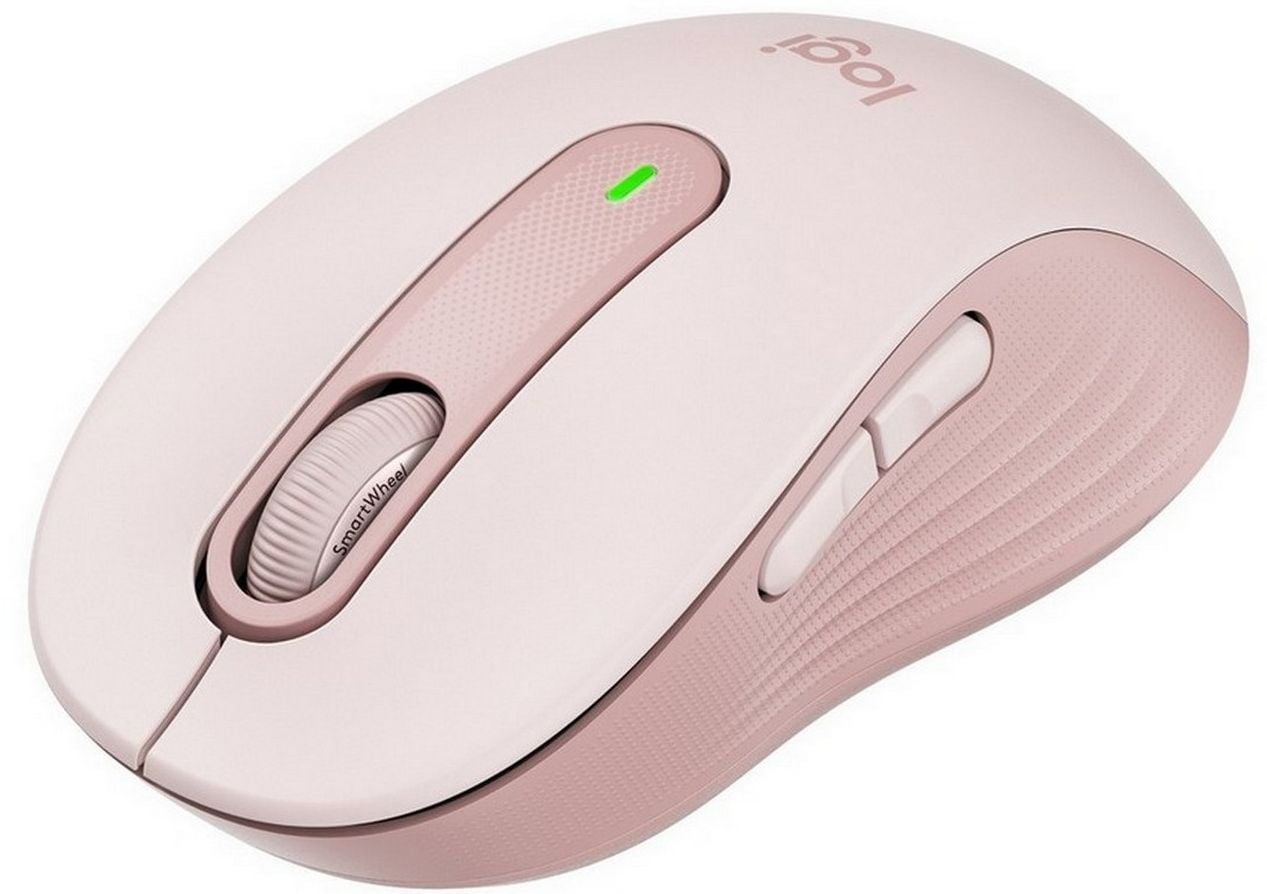 Мышь беспроводная Logitech Signature M650 белый, 4000 dpi, радиоканал, Bluetooth, USB, кнопки - 5