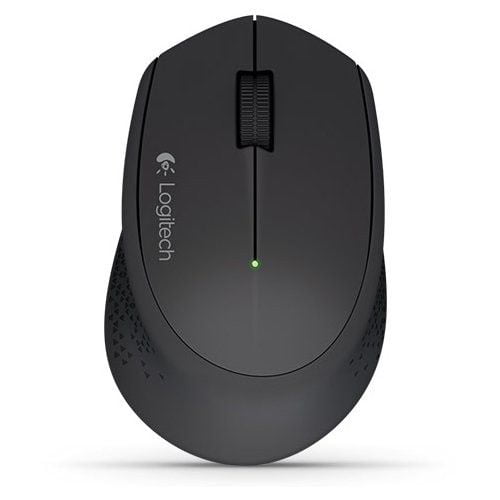 Мышь беспроводная Logitech M280 черный, 1000 dpi, радиоканал, USB, кнопки - 3