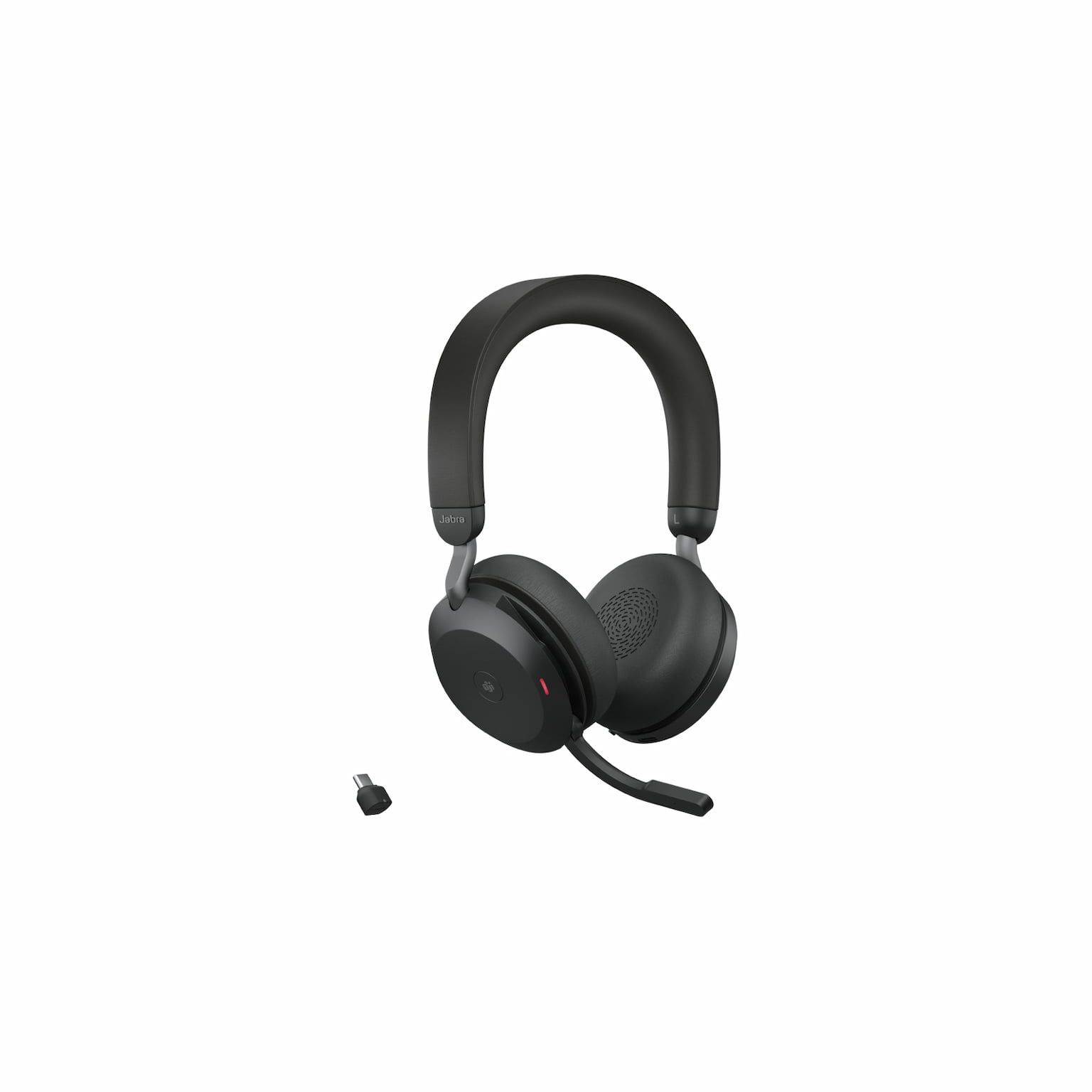 Гарнитура Jabra Evolve2 75 чёрный, беспроводная + проводная, Bluetooth, до 24 ч