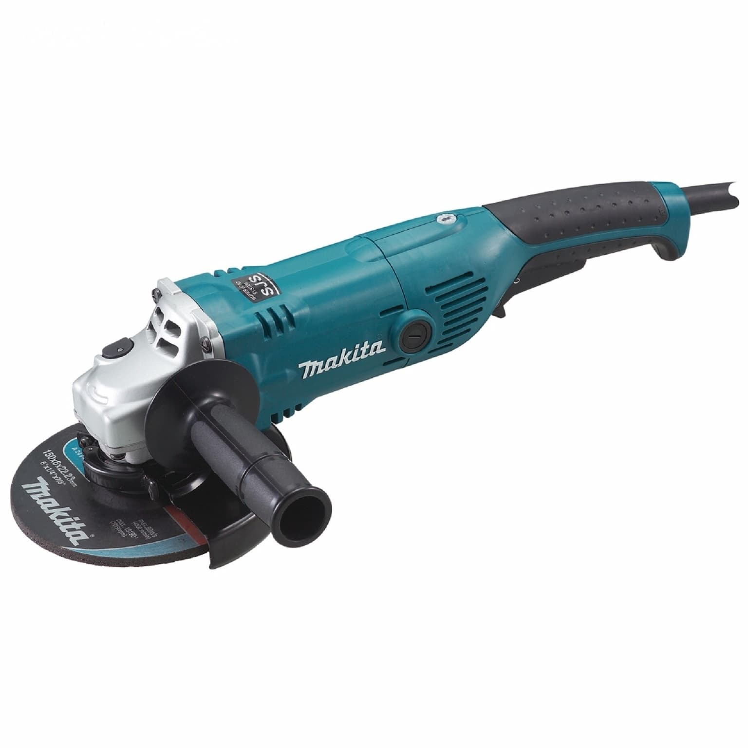 Угловая шлифовальная машина Makita GA6021C 1450Вт 9000об/мин рез.шпин.:M14 d=150мм