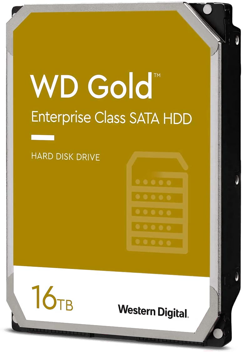 Жесткий диск HDD WD Gold 16Tb 7200rpm SATA 512Mb 3.5"