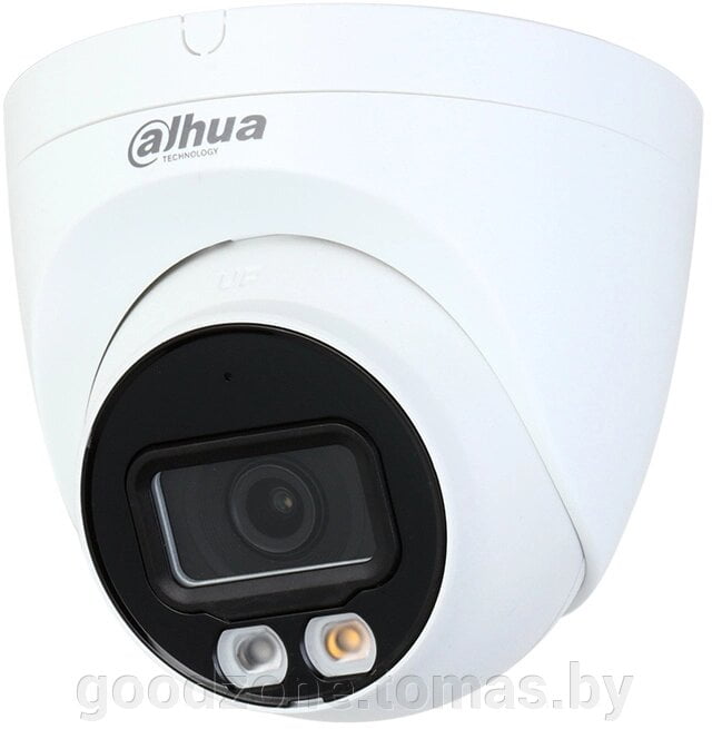 Камера видеонаблюдения Dahua DH-IPC-HDW2249TP-S-IL-0360B, IP, 2 Мп, 3.6 мм, белая