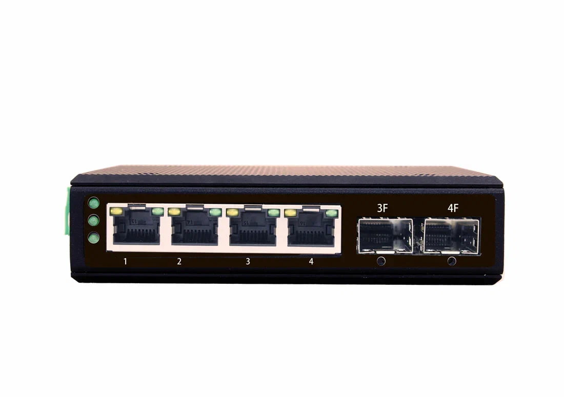 Коммутатор OSNOVO SW-80402/I, 4×1 Гбит/с PoE + 2×1 Гбит/с SFP, управляемый