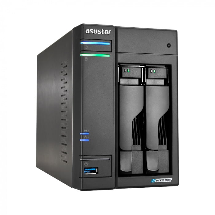 Сетевой накопитель ASUSTOR AS6702T/2BAY/EU/4GD4 (90IX01N1-BW3S20)