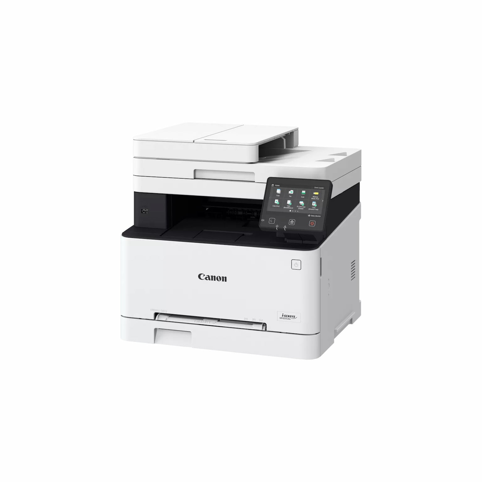 МФУ лазерное Canon i-SENSYS MF655Cdw, A4, цветное, печ. 21 стр/мин, скан. до 27 стр/мин (ч/б) 14 стр/мин (цвет), 1200 x 1200 dpi (принтер) 600x600dpi (сканер), USB, RJ-45, Wi-Fi, Air Print, Mopria