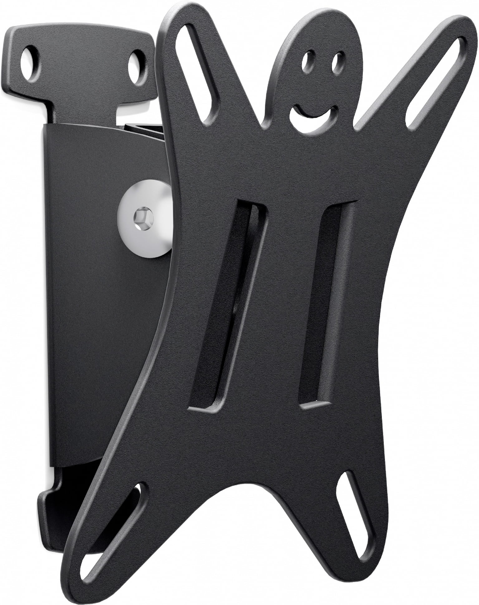 Кронштейн для телевизора Holder LCDS-5002 металлик, 10"-26" макс. 25 кг, настенный, наклон