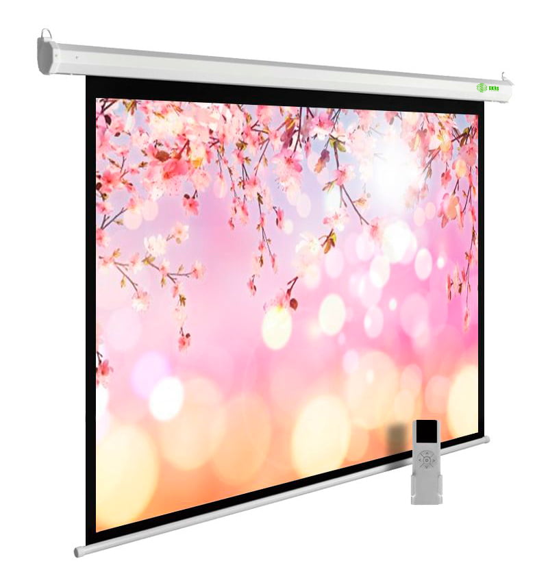 Экран Cactus 220x220 см MotoExpert CS-PSME-220x220-WT 1:1 настенно-потолочный рулонный белый (моторизованный привод)