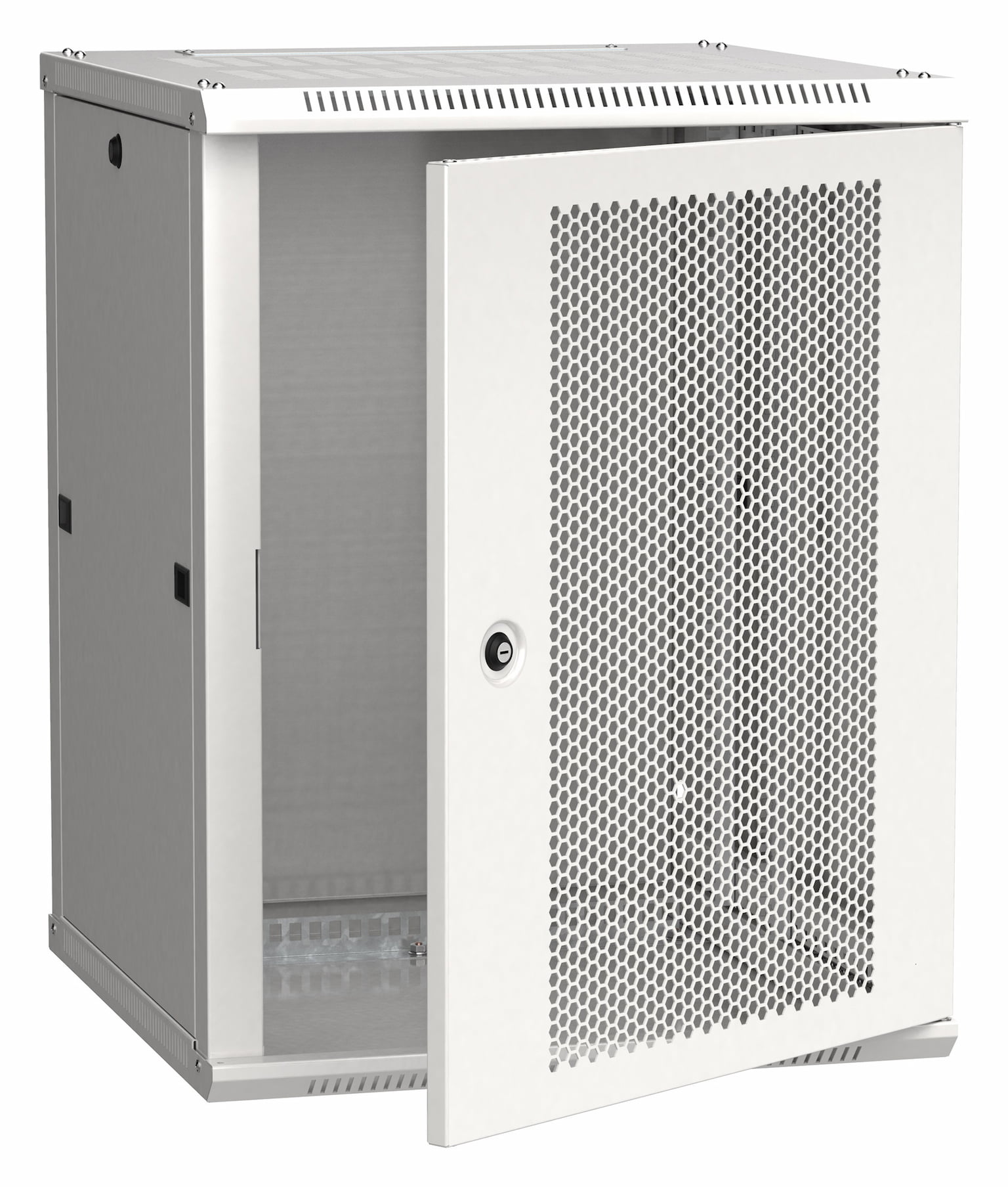 Шкаф ITK LWR3-12U66-PF LINEA W 12U 600x600 мм дверь перфорированная, RAL7035