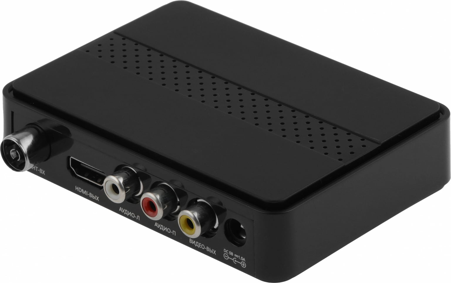 Приставка для цифрового ТВ Cadena CDT-2291SB черный, DVB-T2, DVB-T, HDMI, USB 2.0