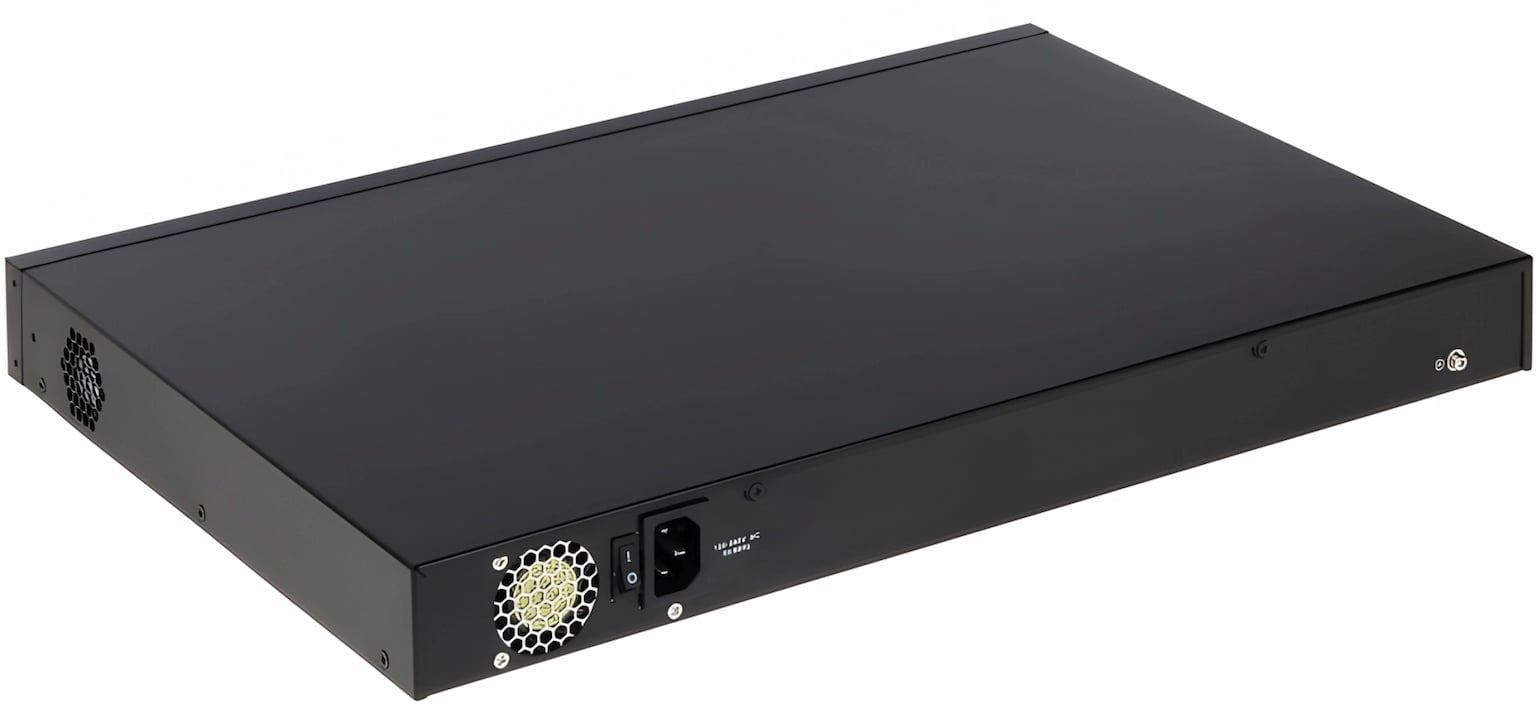 Коммутатор Dahua DH-PFS4218-16ET-190, 16×100 Мбит/с PoE + 2×1 Гбит/с Combo, управляемый