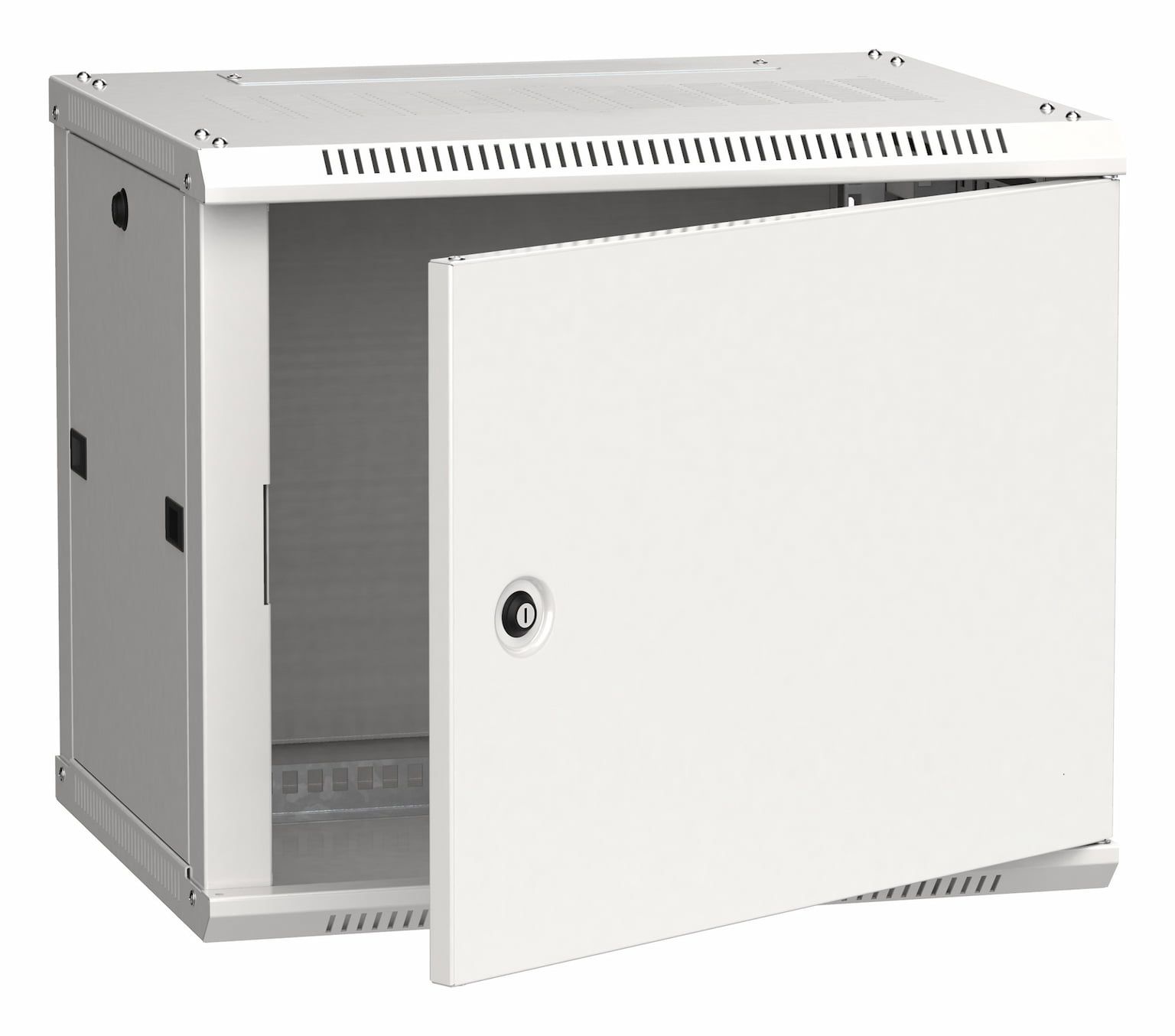 Шкаф ITK LWR3-06U64-MF LINEA W 6U 600x450 мм дверь металл, RAL7035 LWR3-06U64-MF