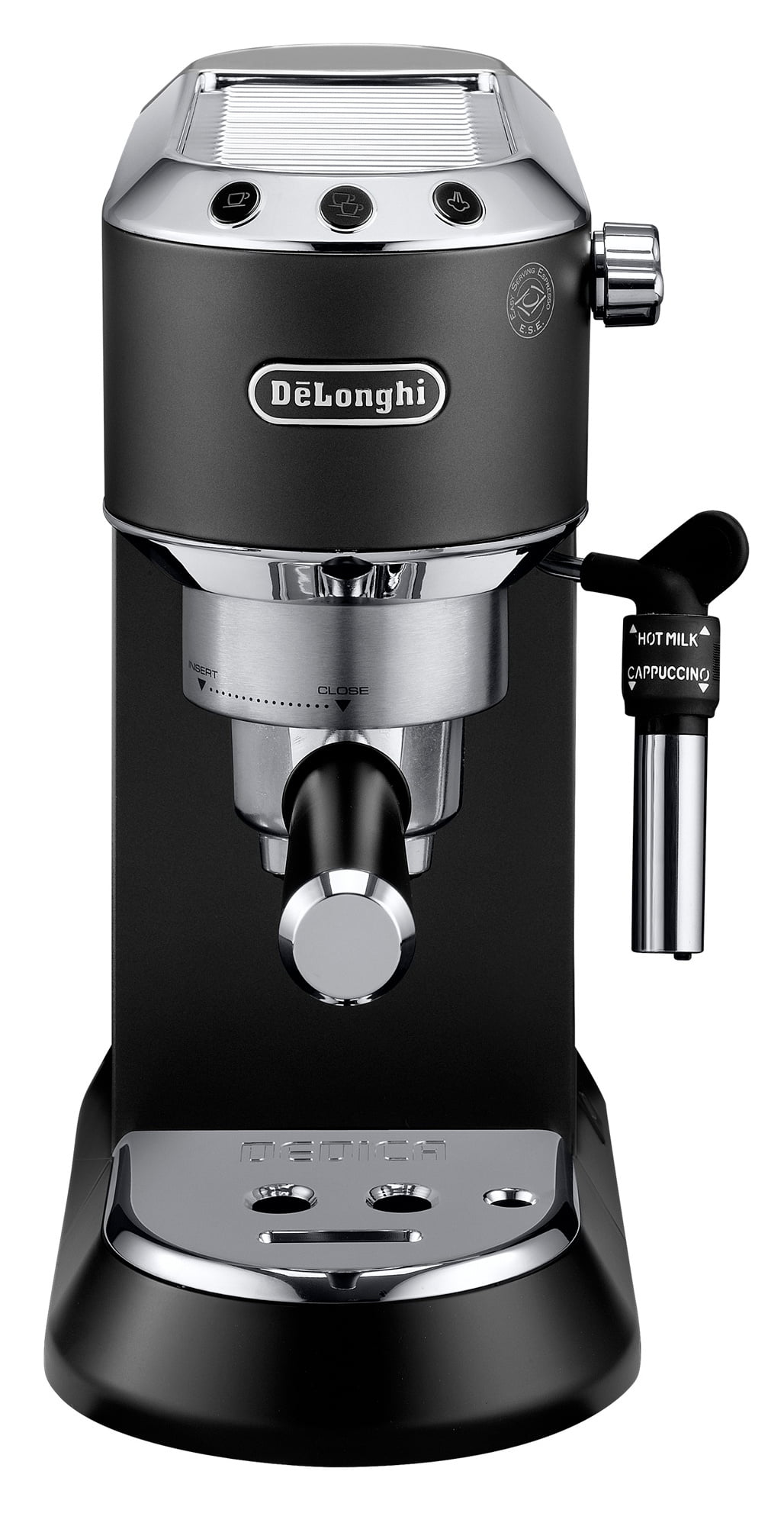 Кофеваркa рожковая DeLonghi EC 685 BK черный, исп. кофе - молотый/чалды, 1.1 л, 1350 Вт, 15 бар