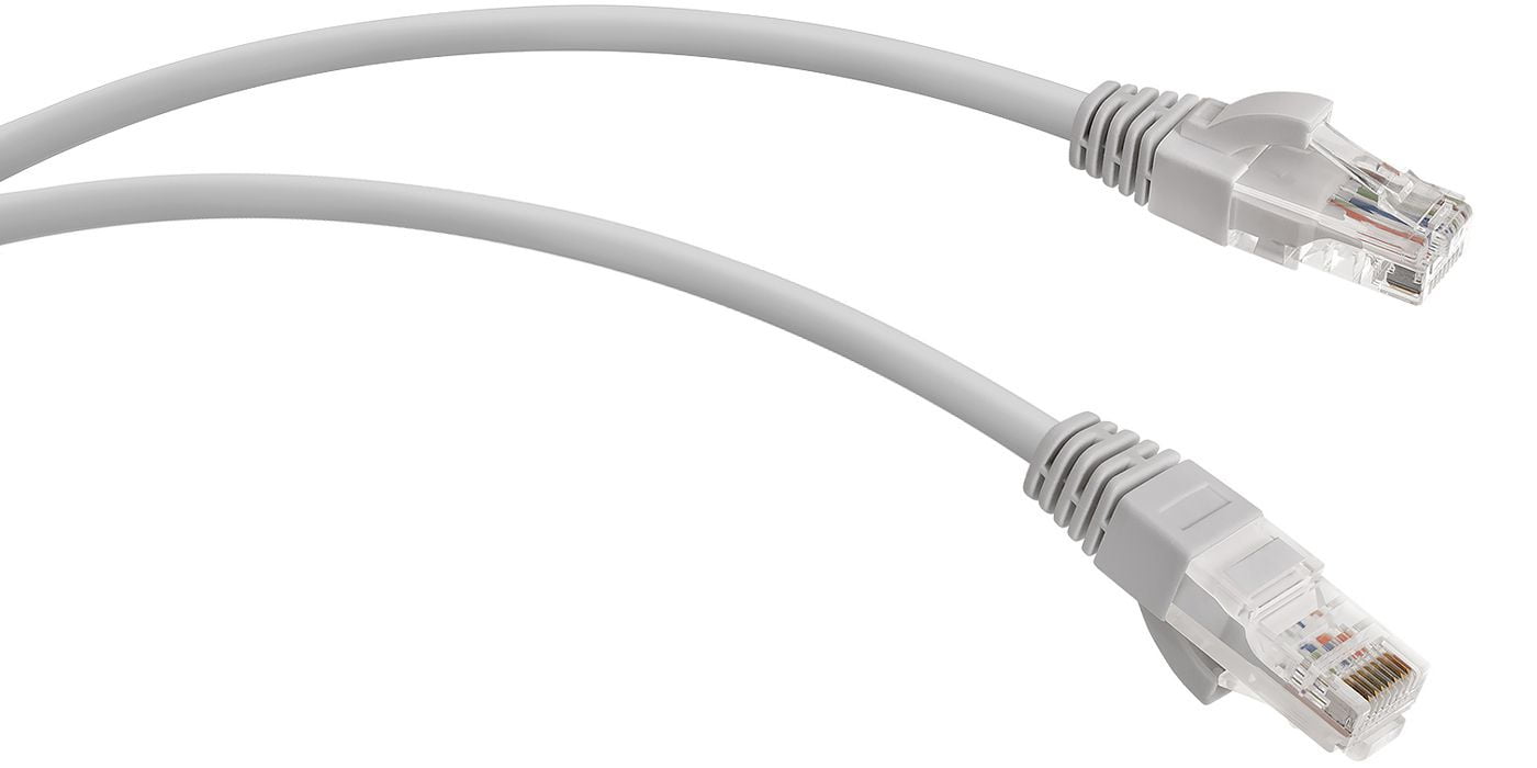 Патч-корд WRline WR-PC-RJ45-UTP-5E-7-GY UTP RJ-45 вил.-вилка RJ-45 cat.5e 7м серый LSZH (уп.:1шт)