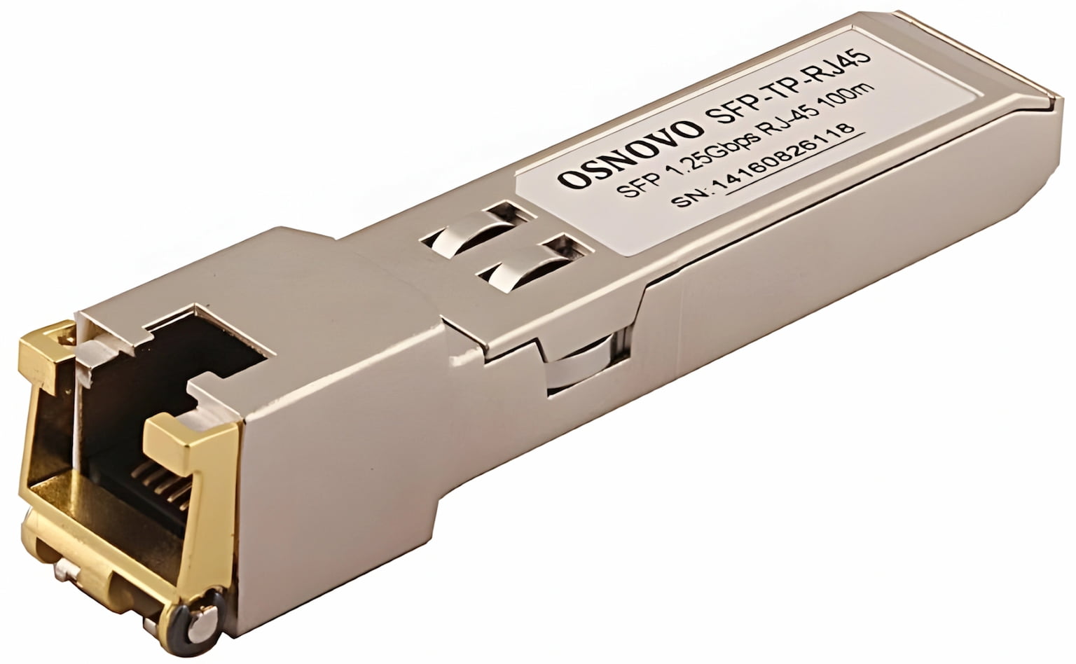Трансивер OSNOVO Медный SFP модуль GE, до 1,25 Гбит/с, до 100м