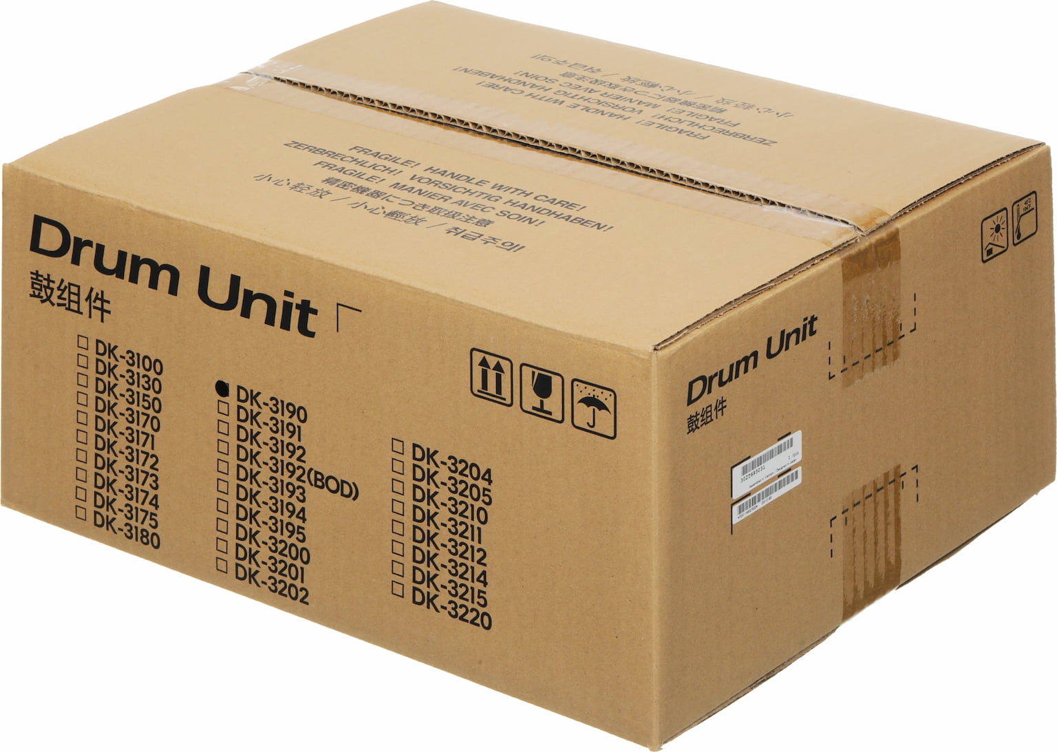 Блок фотобарабана Kyocera DK-3190 302T693031/302T693030 черный ч/б:500000 стр. для PЗ050DN/P3055DN/P3060DN Kyocera