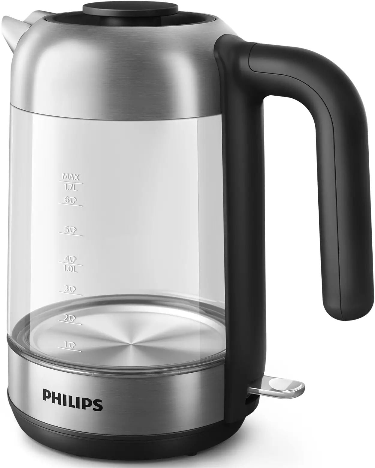 Чайник электрический Philips HD9339/80 1.7 л, 2200 Вт, прозрачный (корпус: стекло)